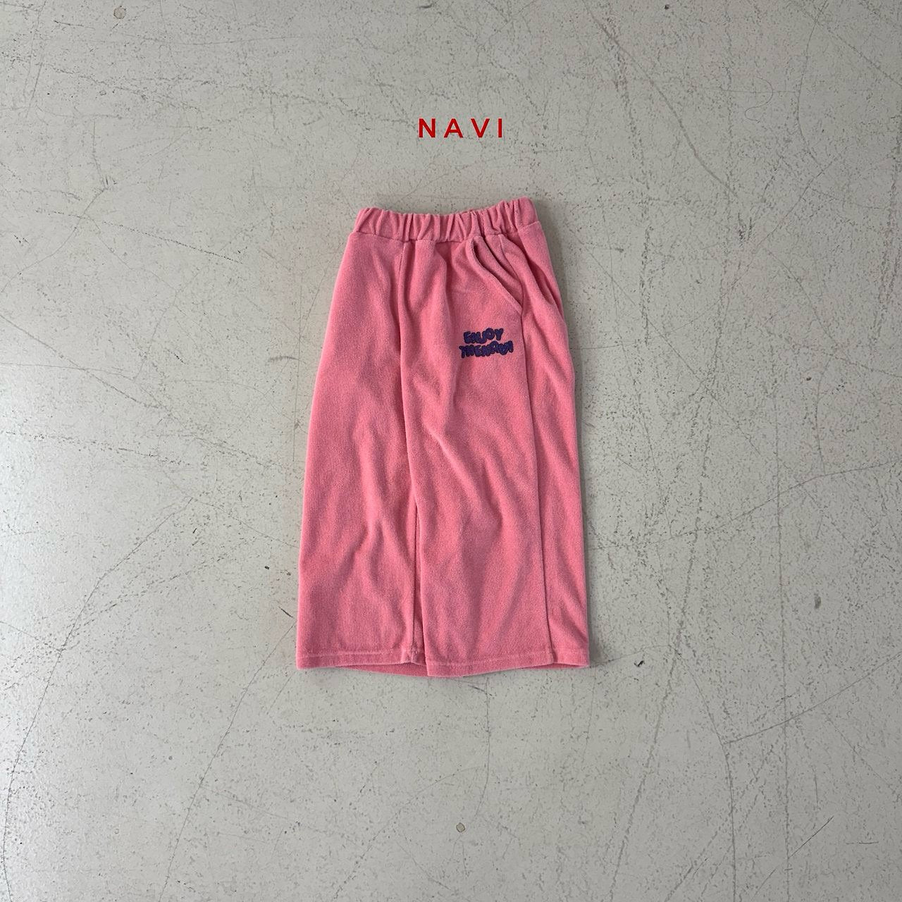 《予約》Flower Pants / navi.