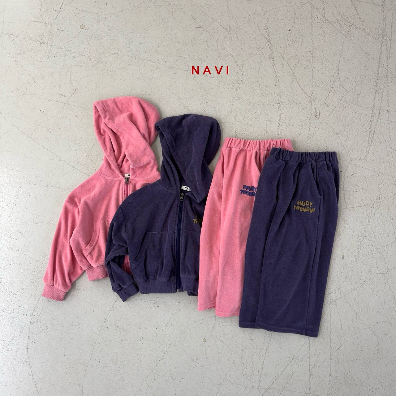 《予約》Flower Pants / navi.