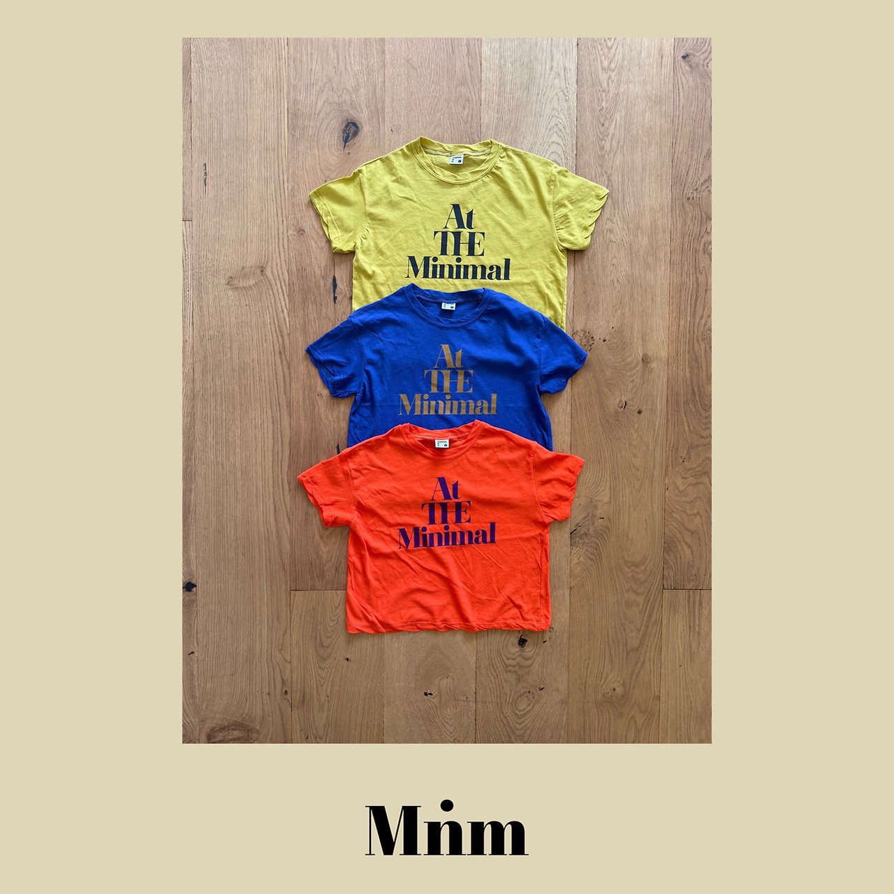 《予約》Paint Lecture Tee / MINIMAL