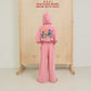 《予約》Flower Hooded Sweatshirt / navi.