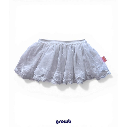 《予約》Lace Skirt / GROWB
