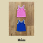 《予約》Lace Ribbed Sleeveless / MINIMAL