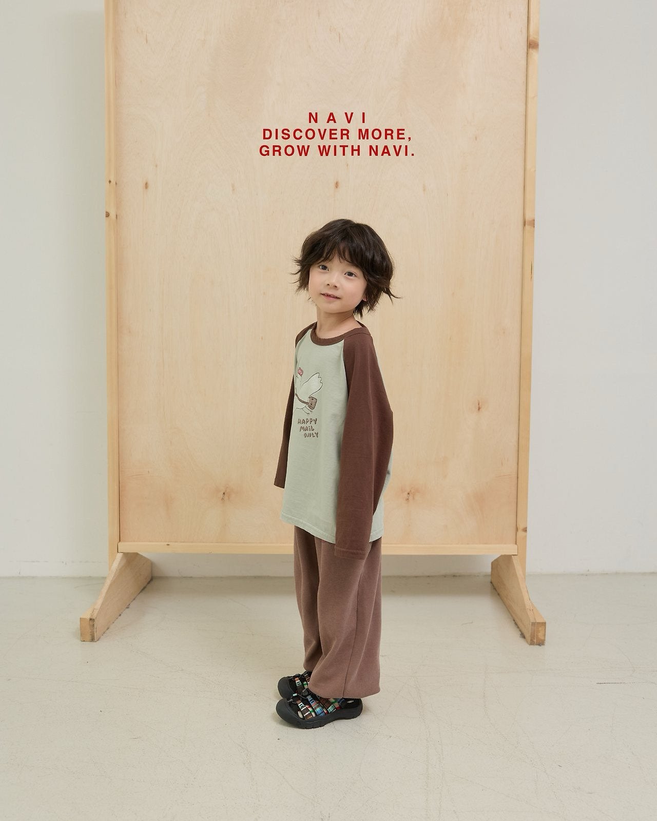 《予約》Post Raglan Tee / navi.