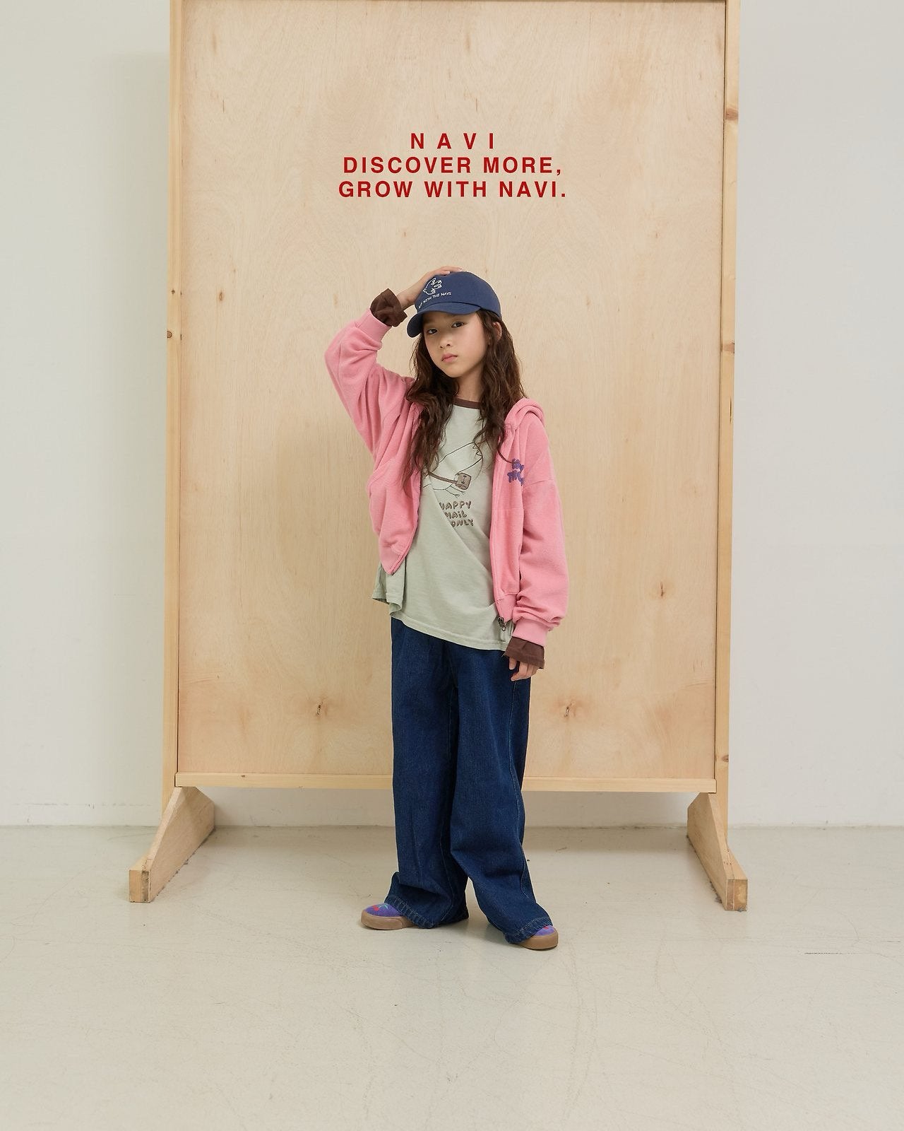 《予約》Post Raglan Tee / navi.