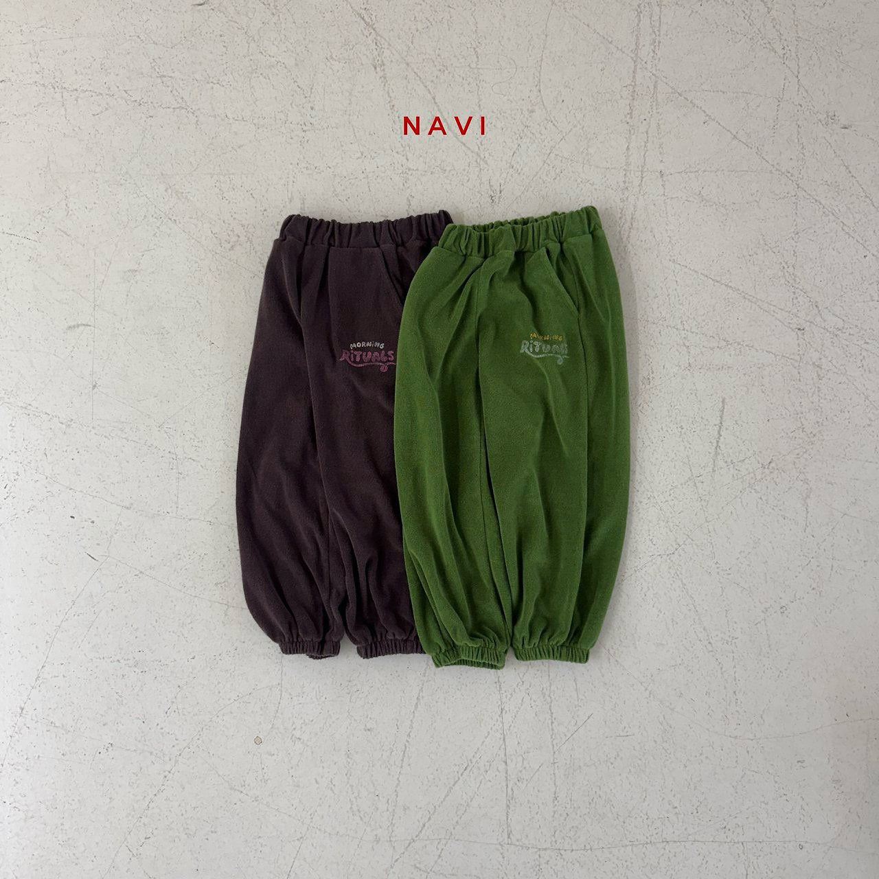 《予約》Morning Pants / navi.