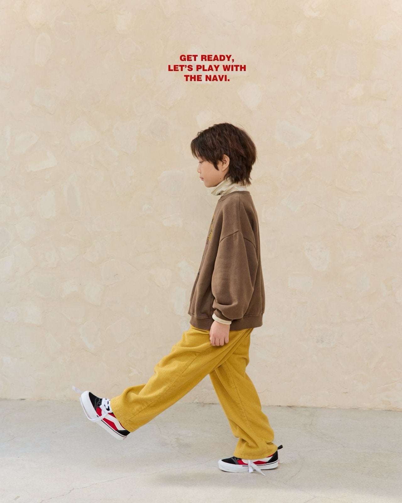 《予約》High Corduroy Pants / NAVI.