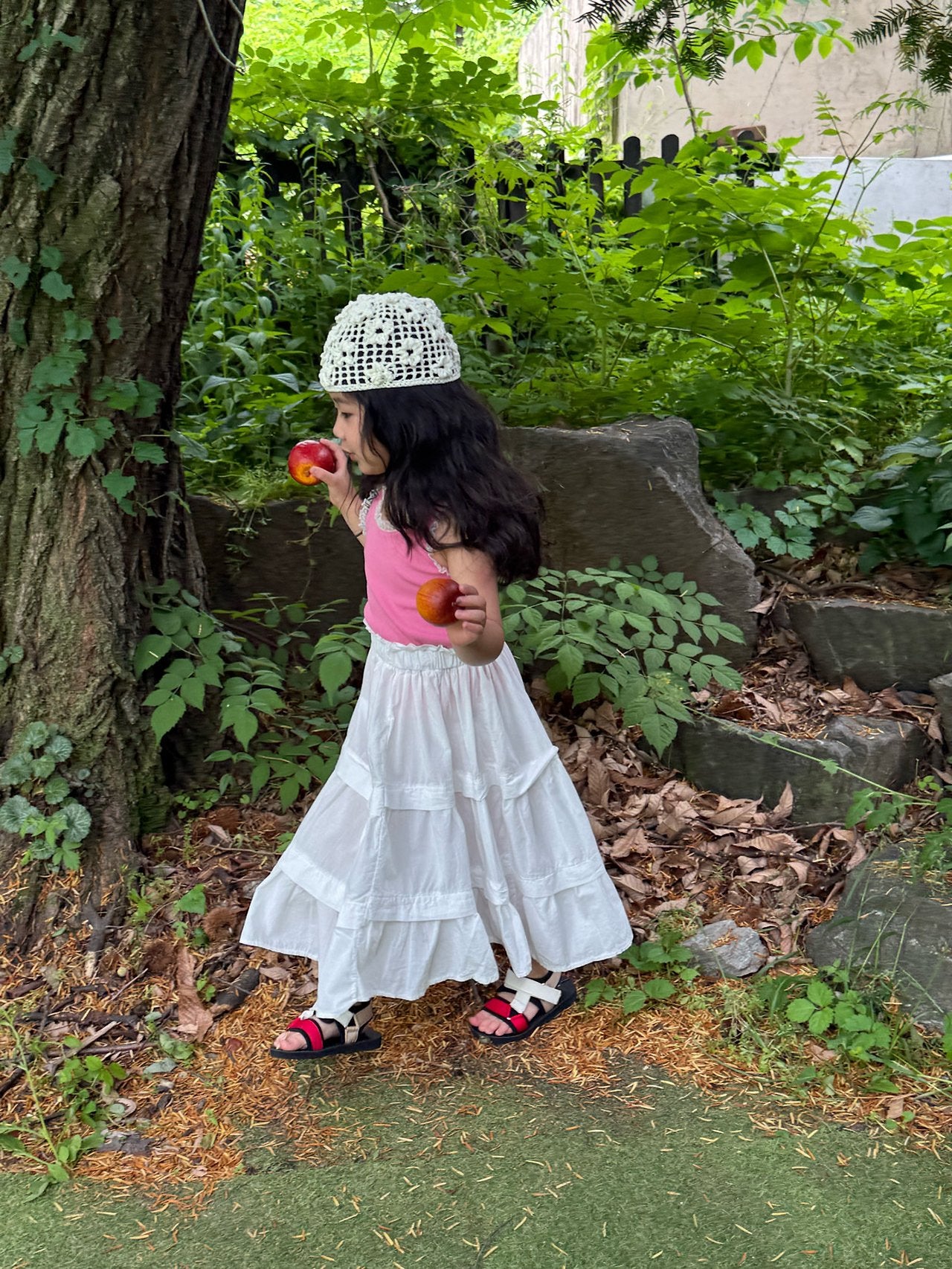 《予約》Mori Tiered Skirt / MINIMAL