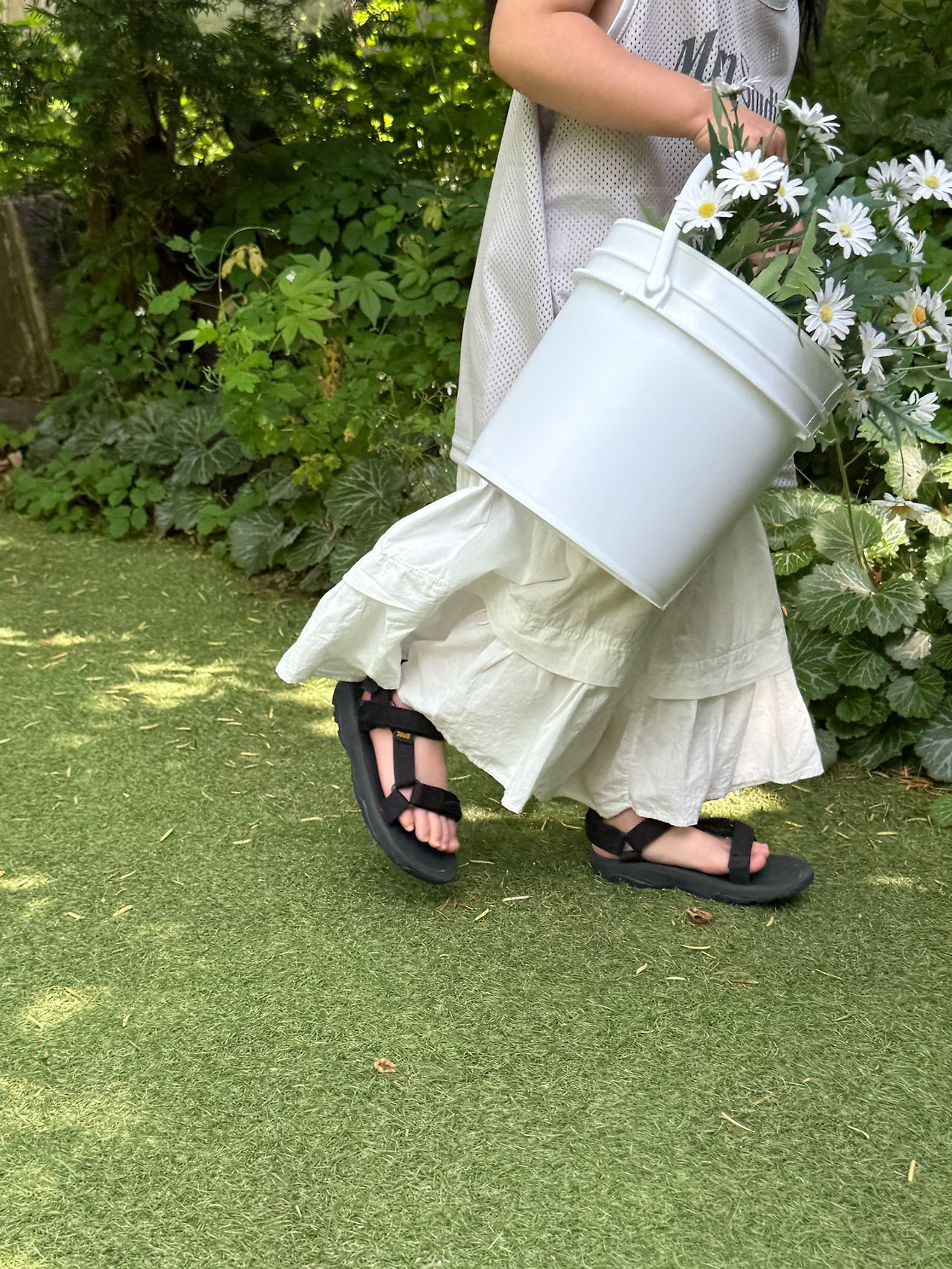 《予約》Mori Tiered Skirt / MINIMAL
