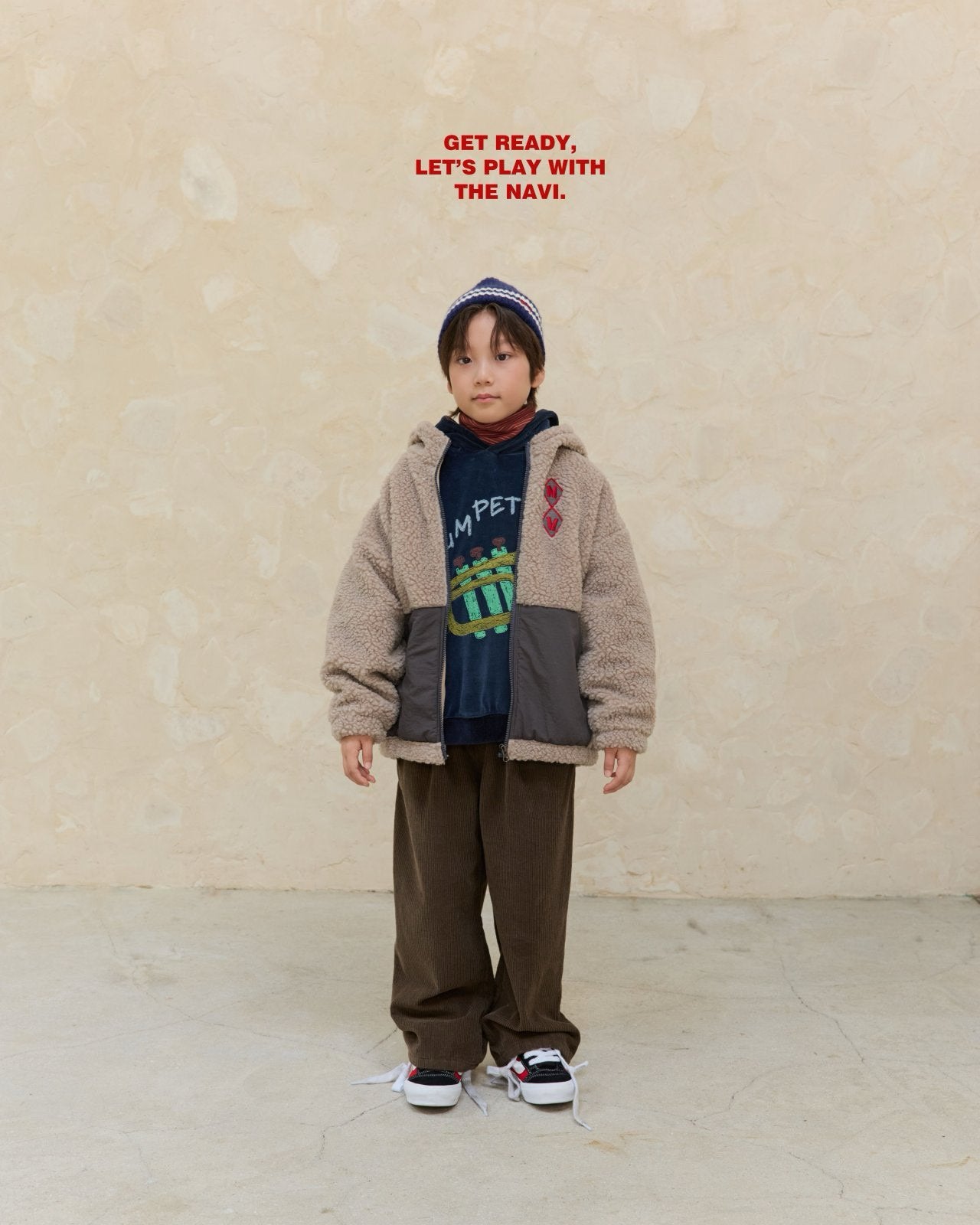 《予約》High Corduroy Pants / NAVI.