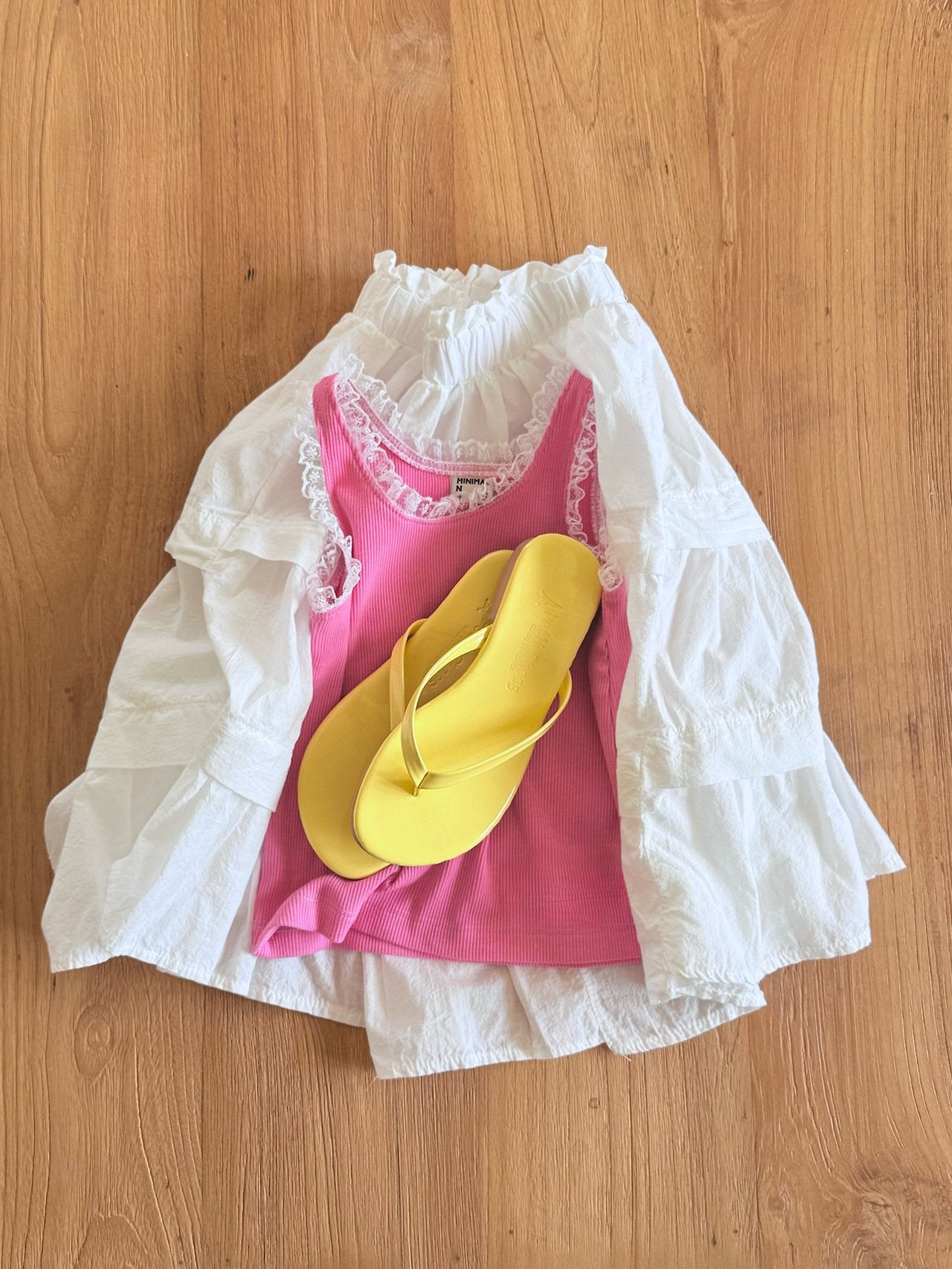 《予約》Mori Tiered Skirt / MINIMAL