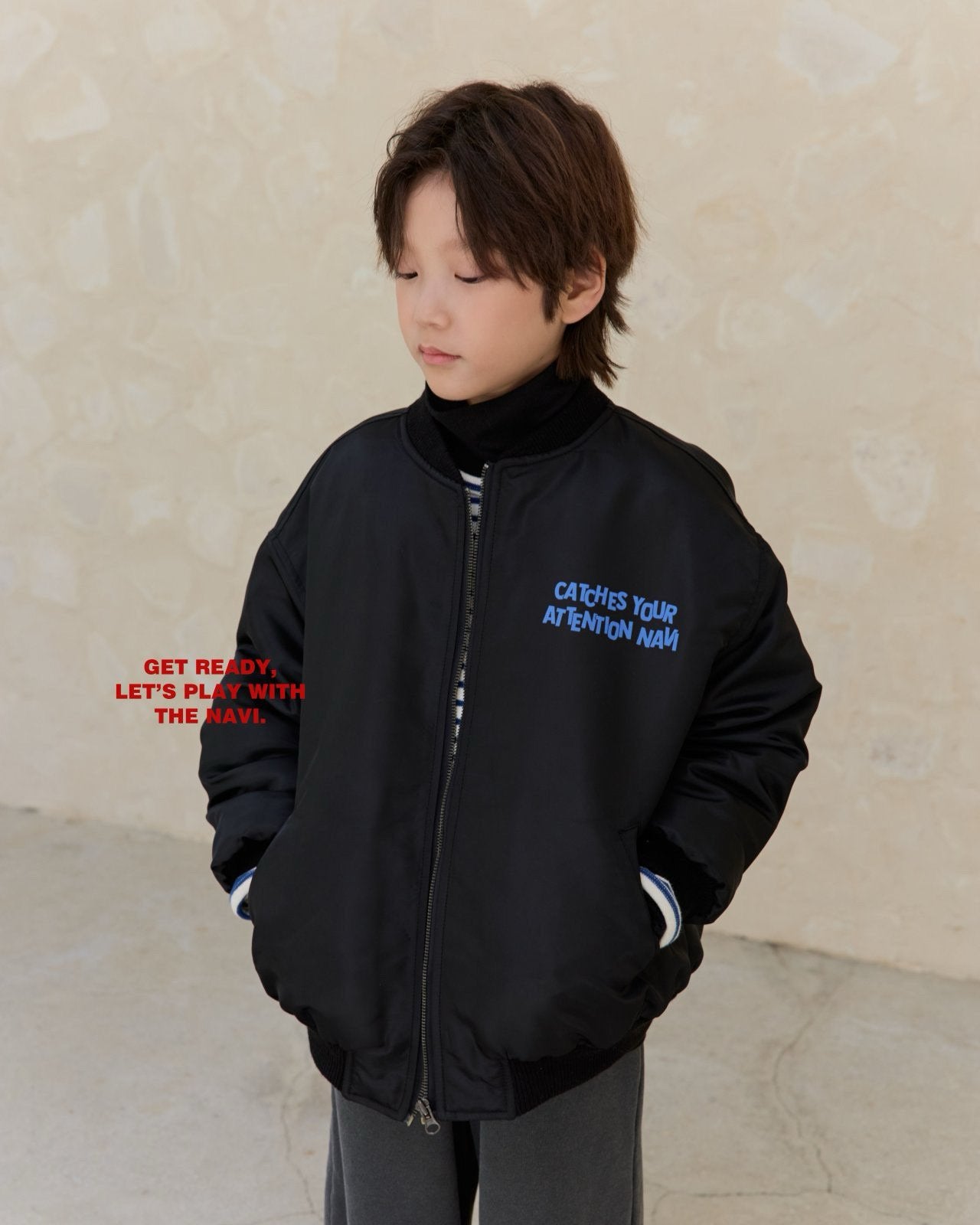 《予約》Flight Jacket / NAVI.