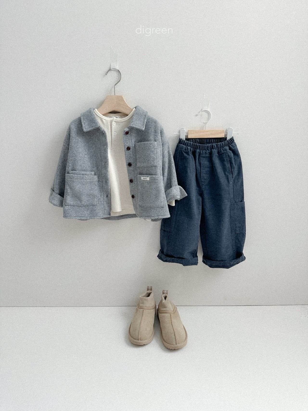 《予約》Pocket Shirt / digreen