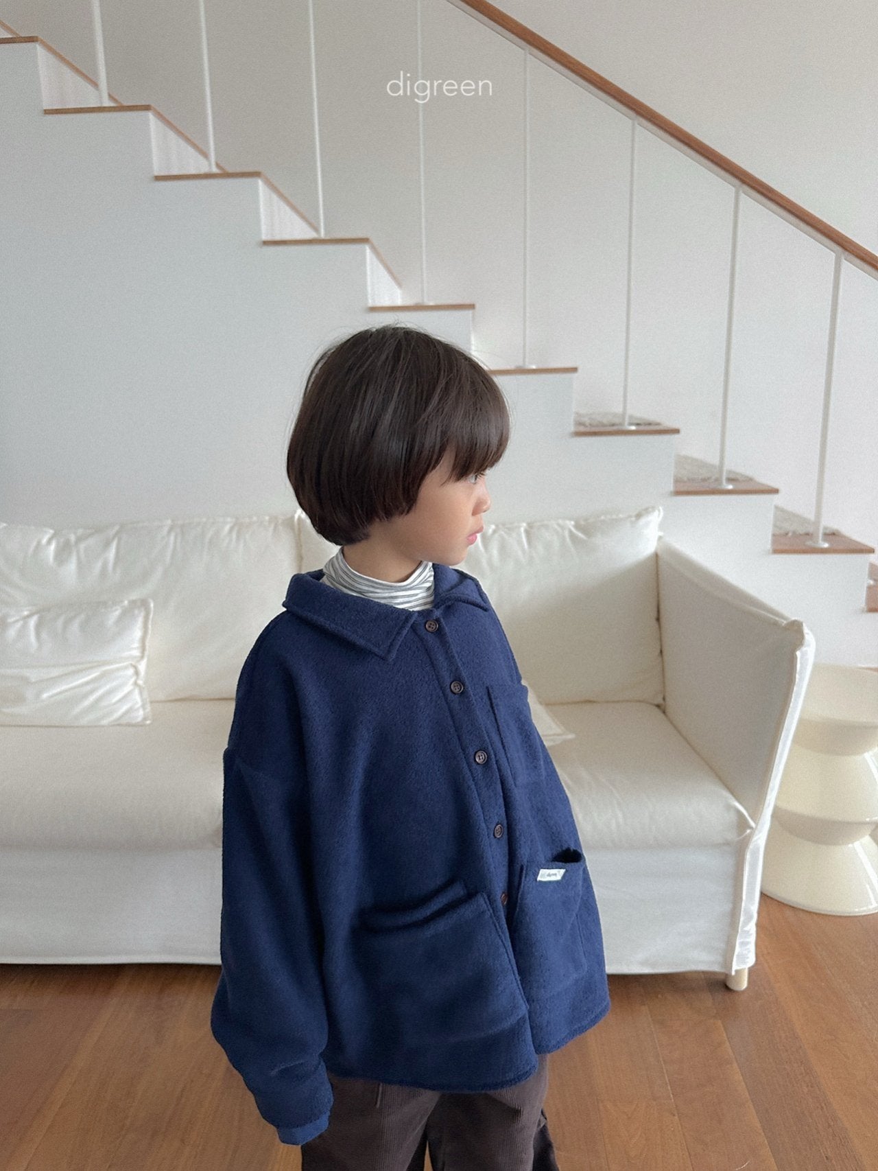 《予約》Pocket Shirt / digreen