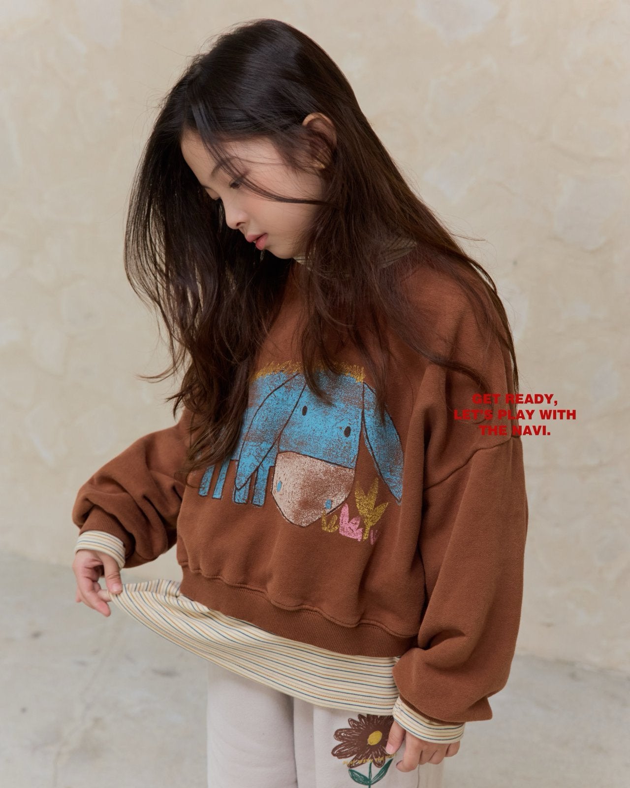 《予約》Cow Crop Man to Man / NAVI.