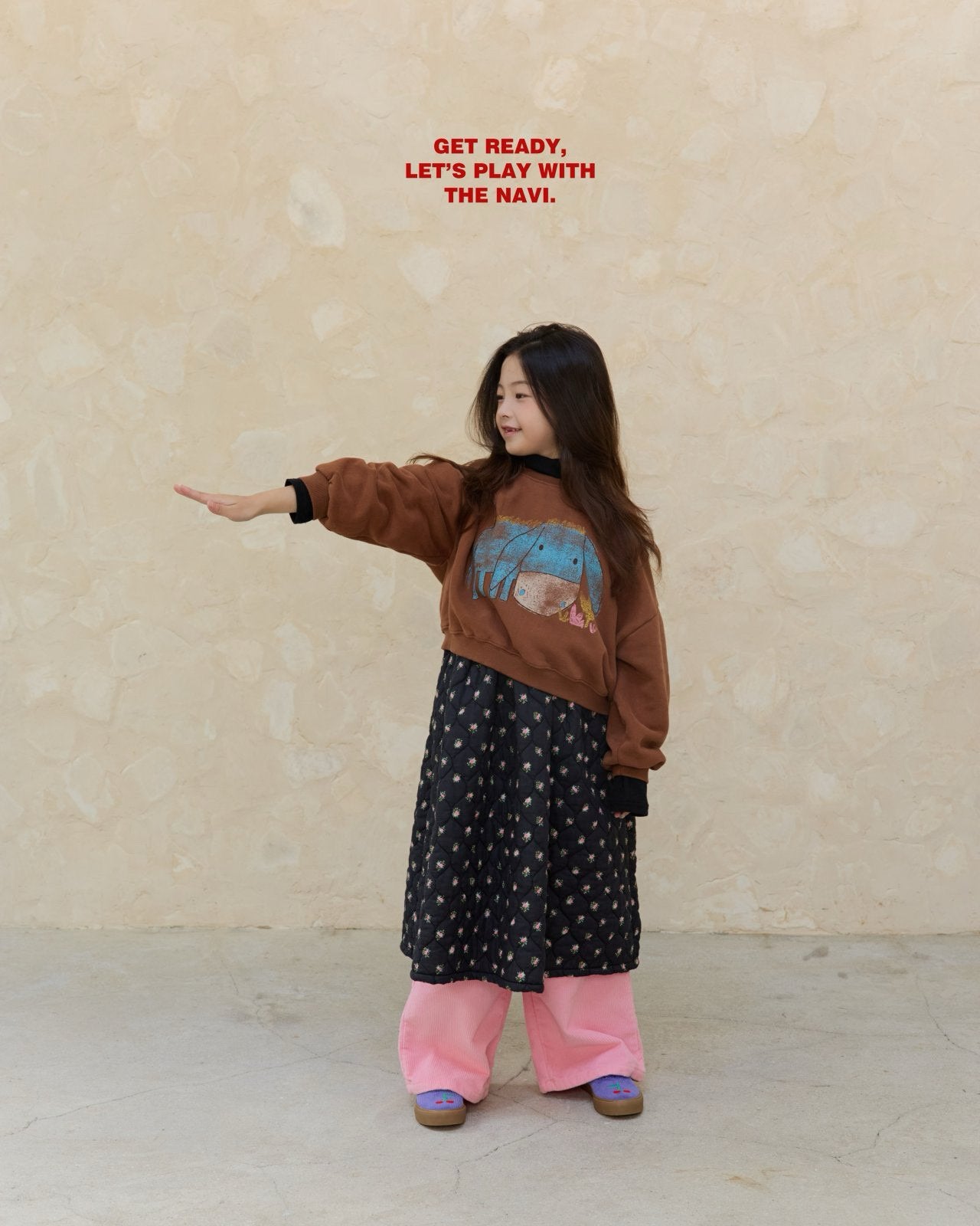 《予約》Cow Crop Man to Man / NAVI.