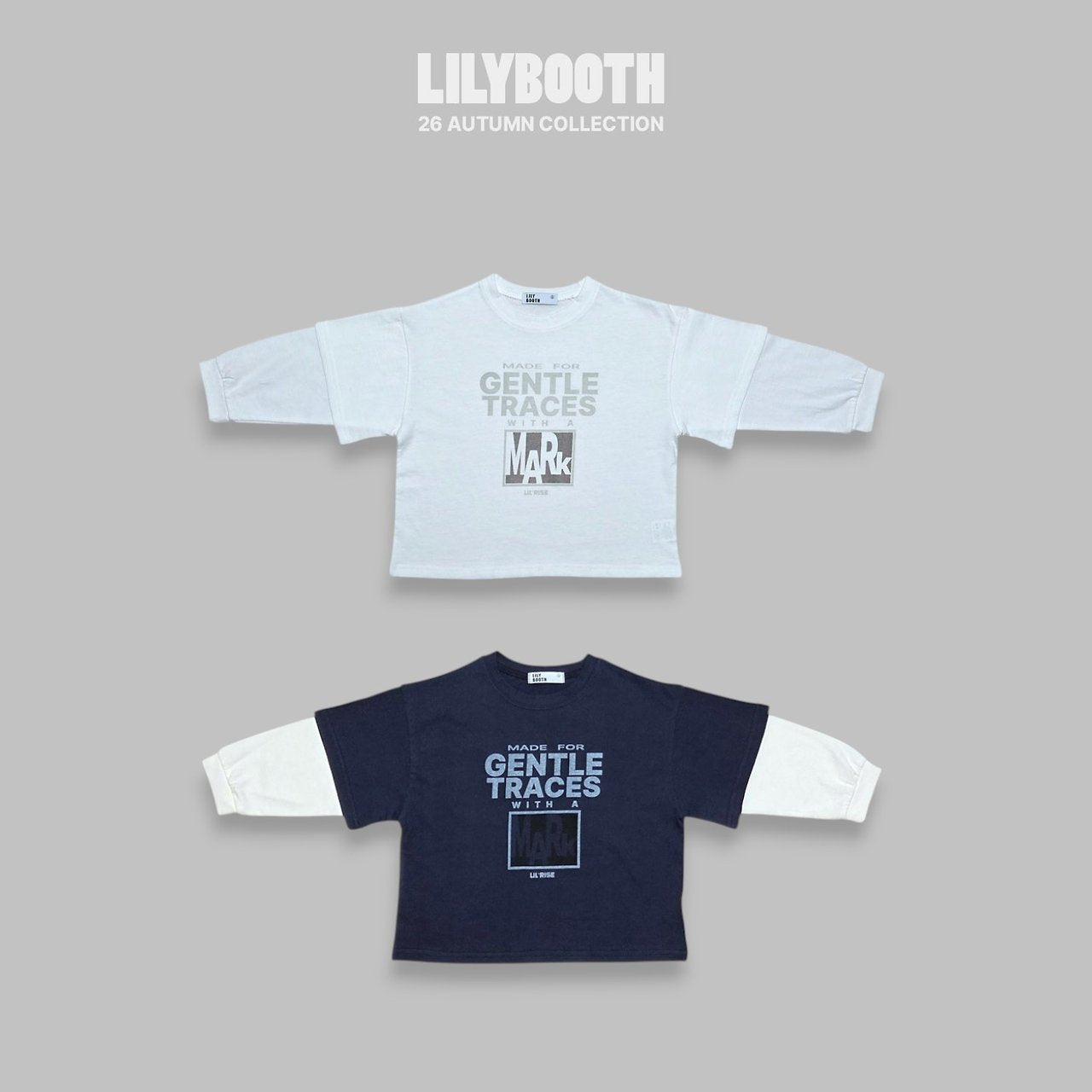 《予約》Mark Layered Tee / LILY BOOTH