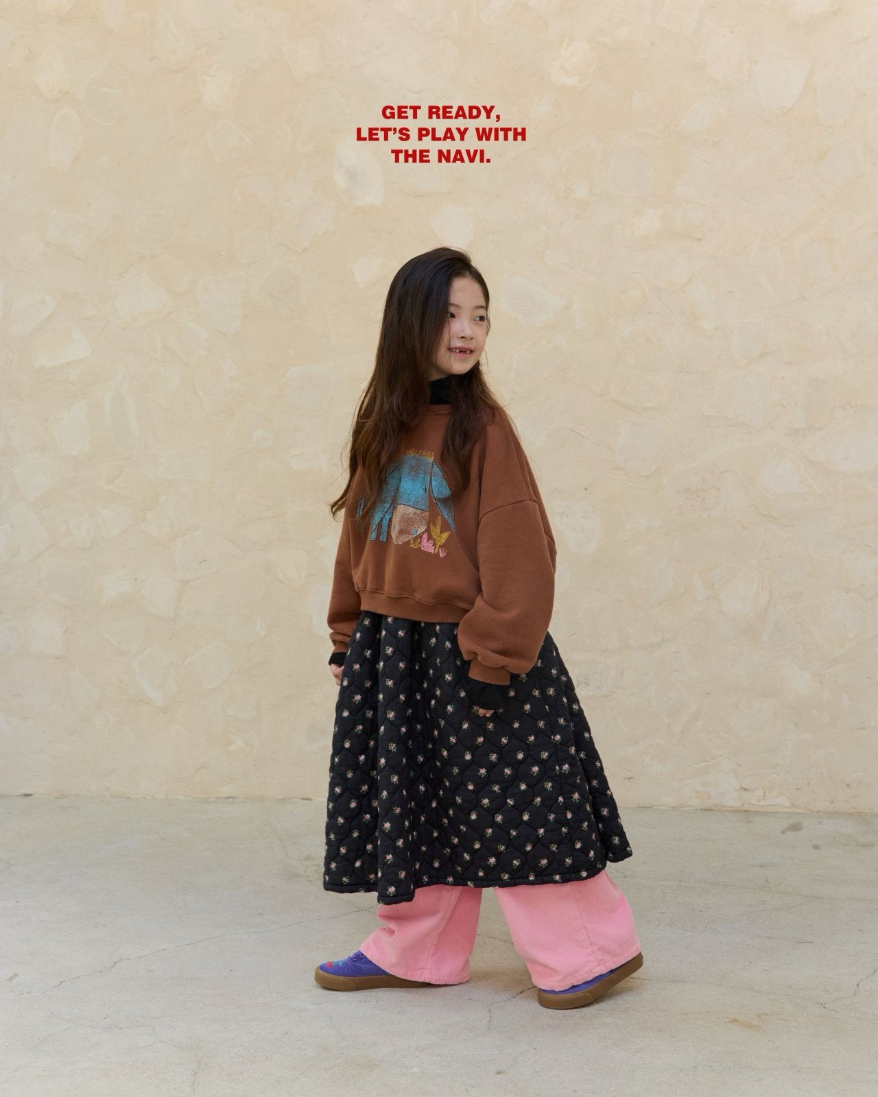 《予約》Cow Crop Man to Man / NAVI.