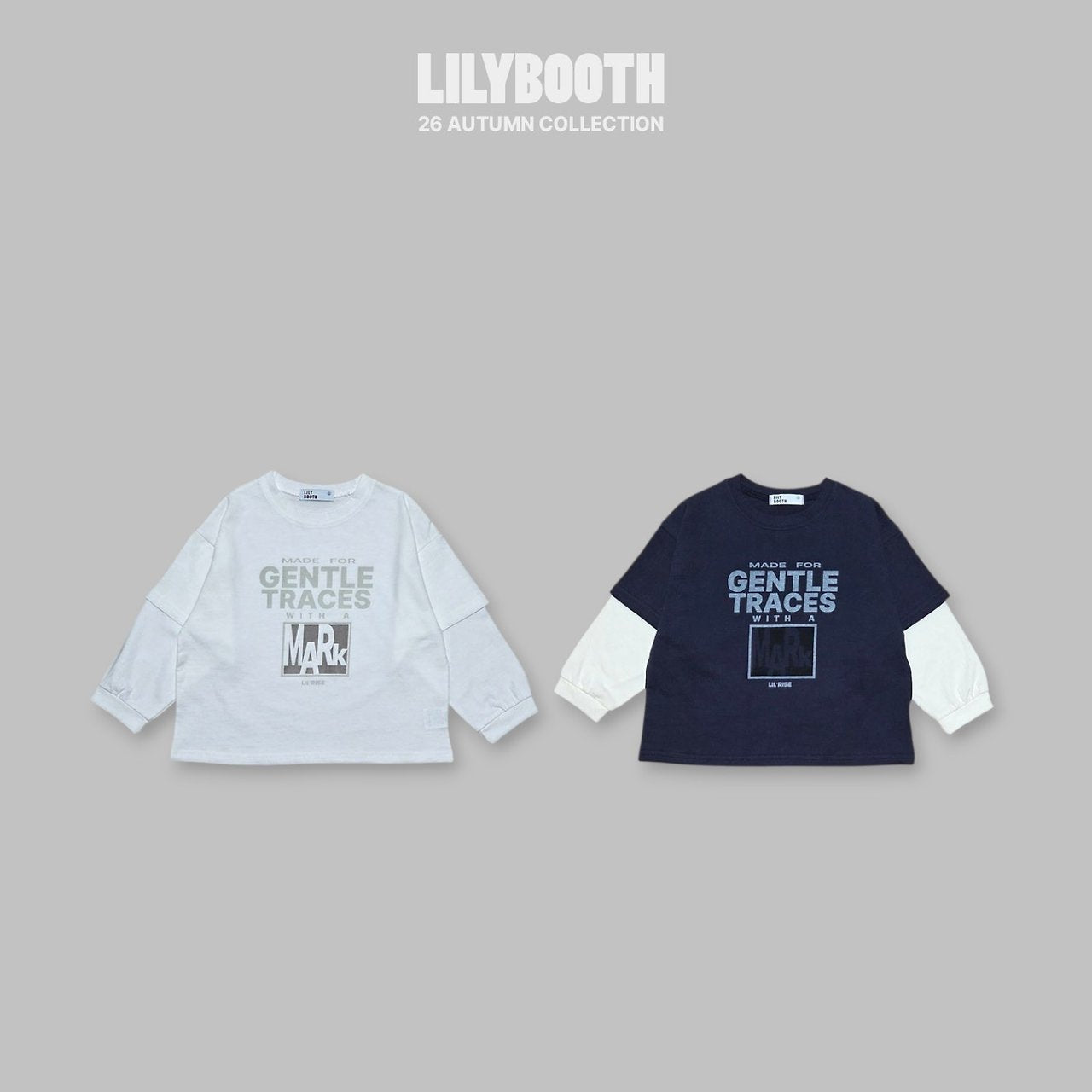 《予約》Mark Layered Tee / LILY BOOTH