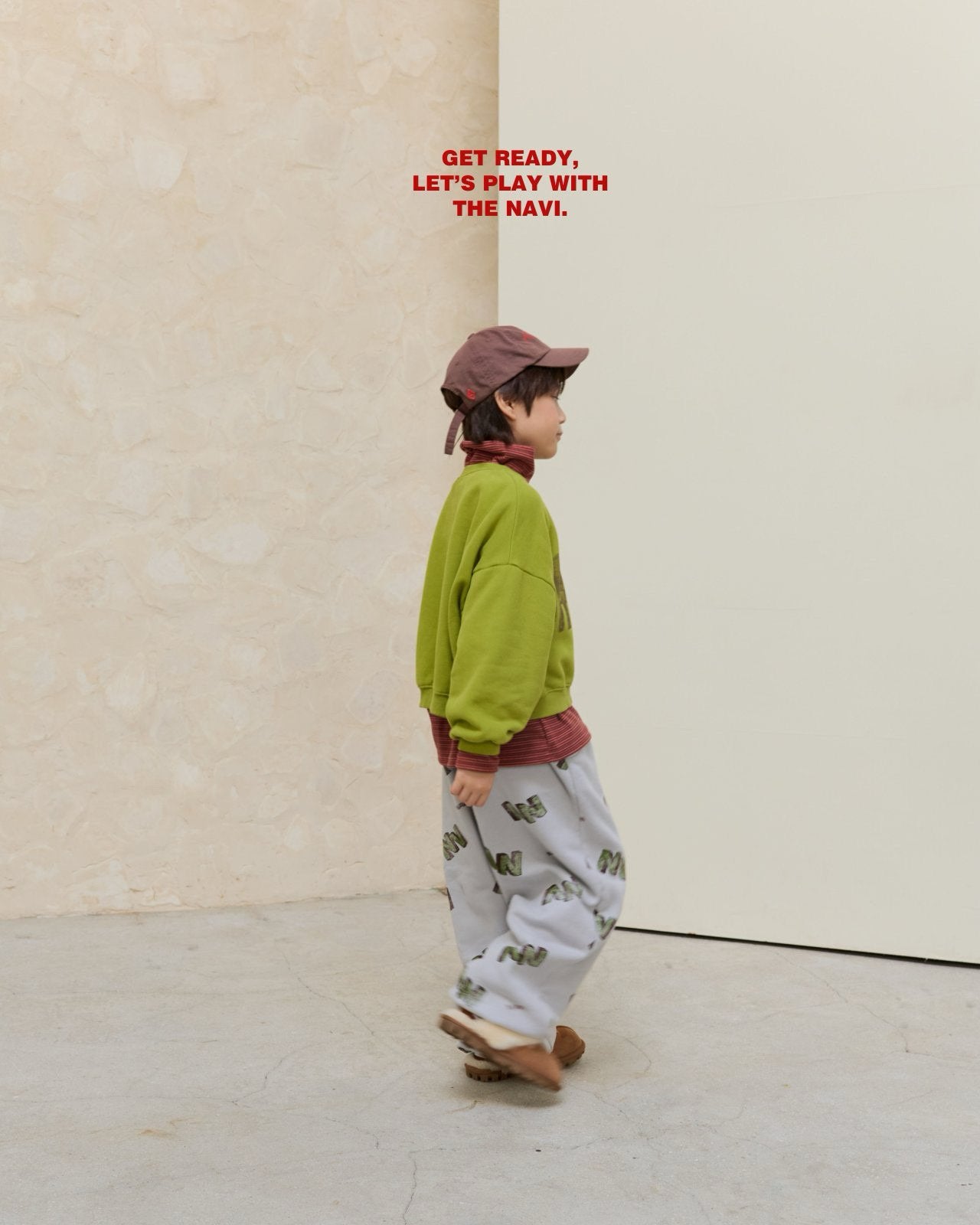 《予約》Cow Crop Man to Man / NAVI.