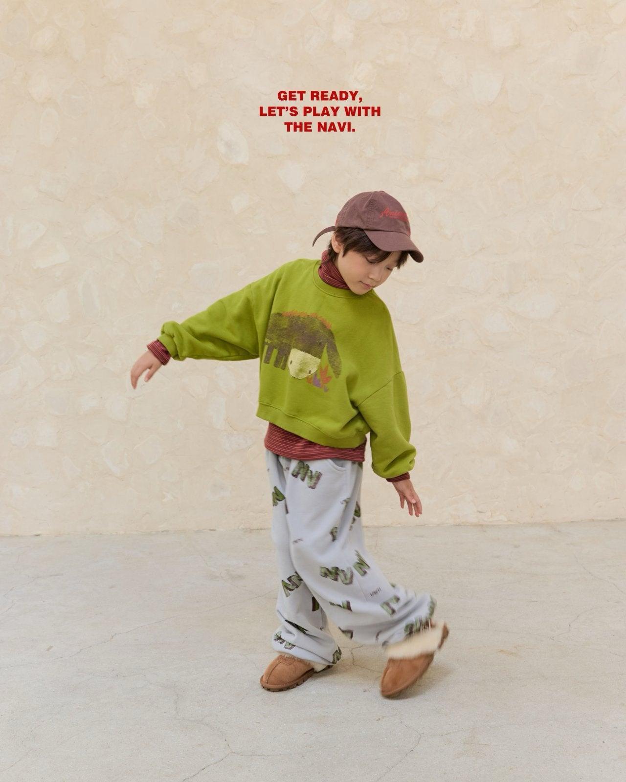 《予約》Cow Crop Man to Man / NAVI.