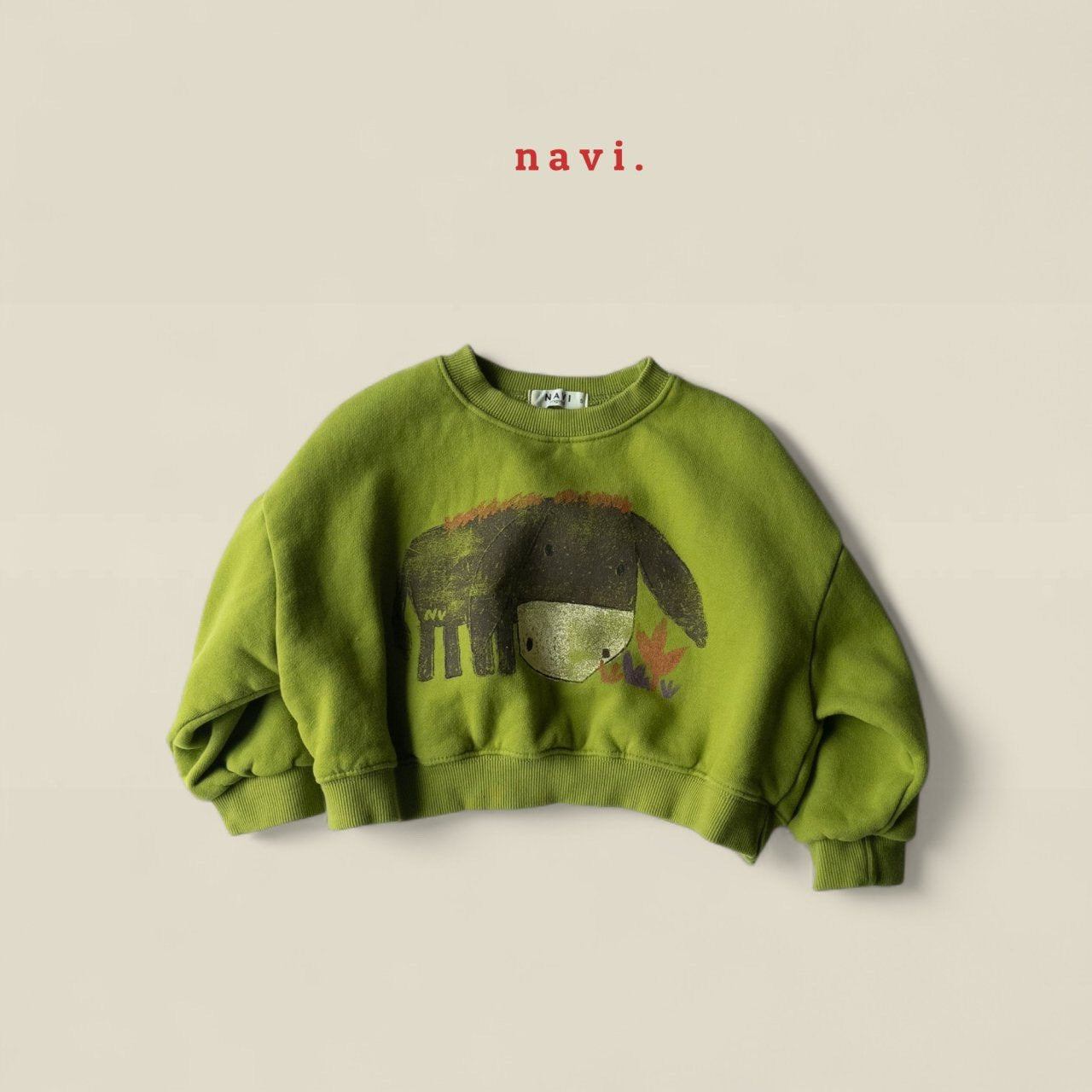 《予約》Cow Crop Man to Man / NAVI.