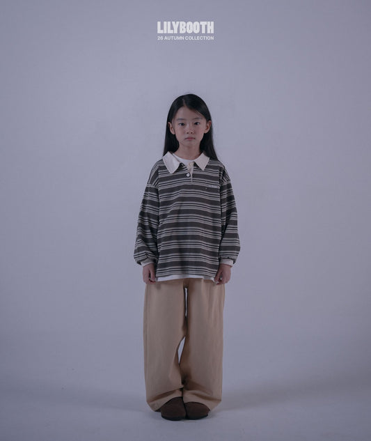 《予約》Brooke Collar Tee / LILY BOOTH