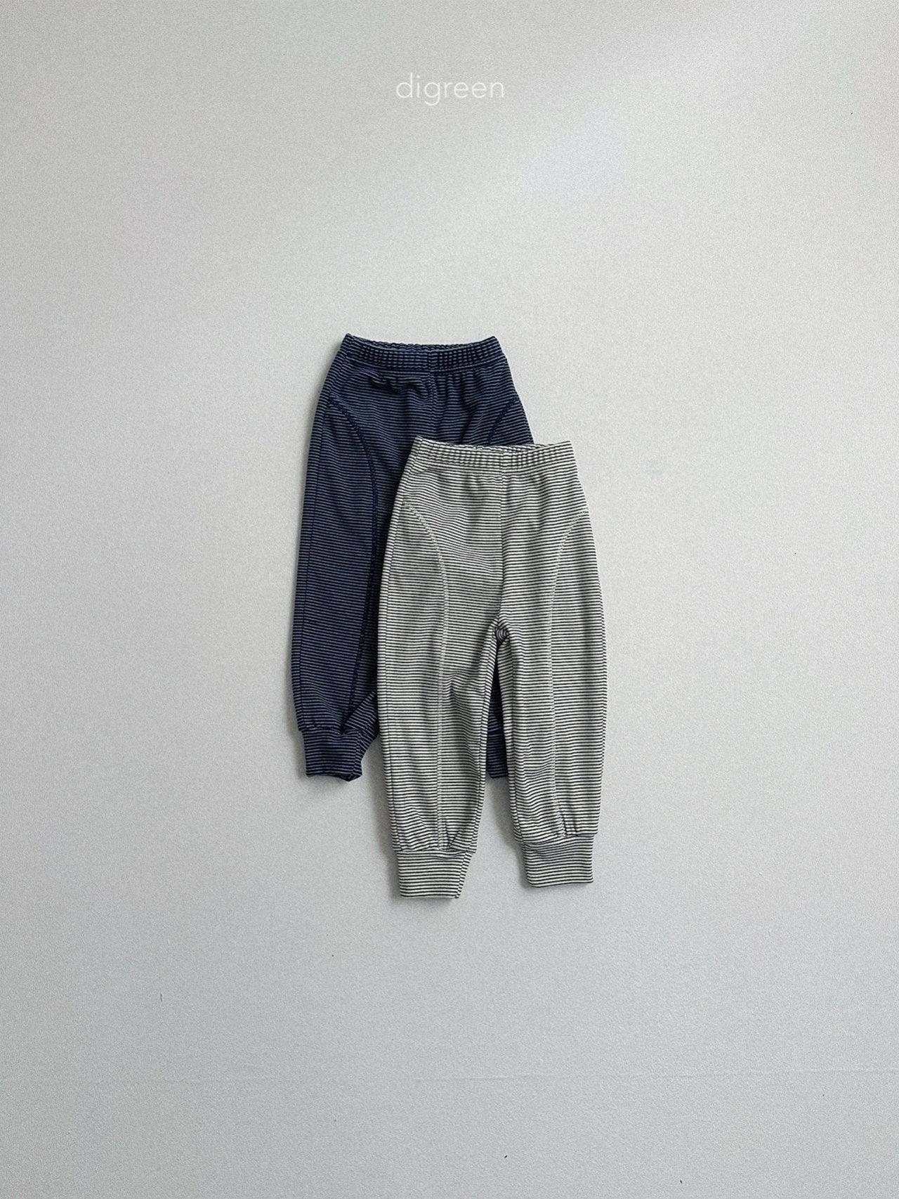 《予約》Stripe Jogger Leggings / digreen