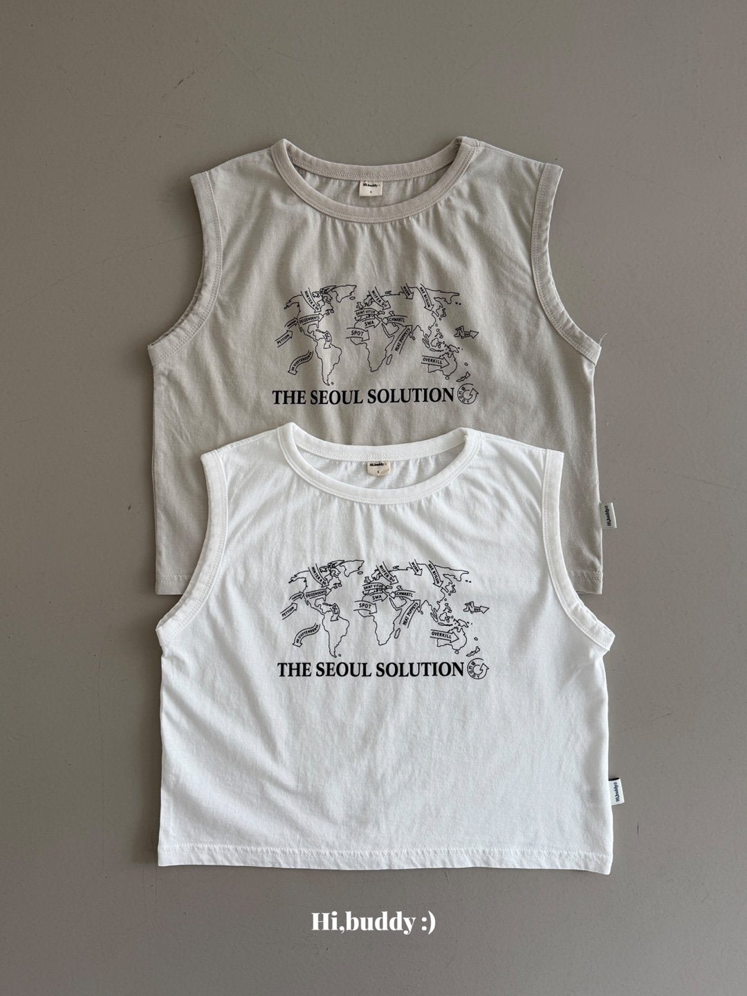《予約》Seoul tank top / Hi,buddy