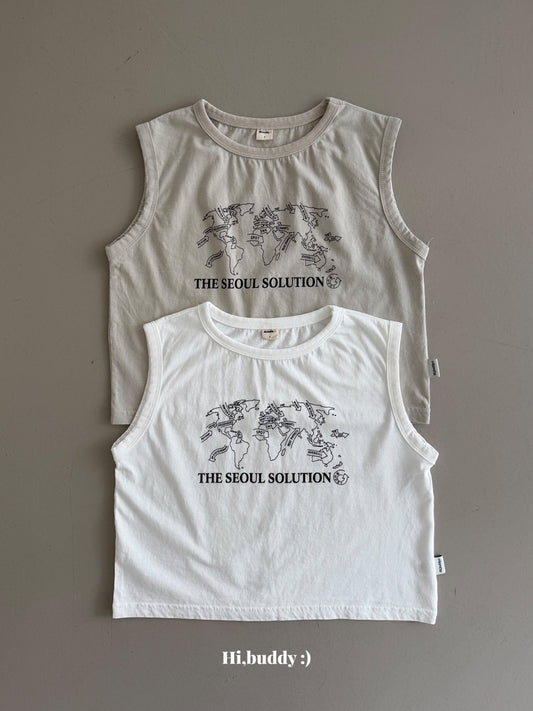 《予約》Seoul tank top / Hi,buddy
