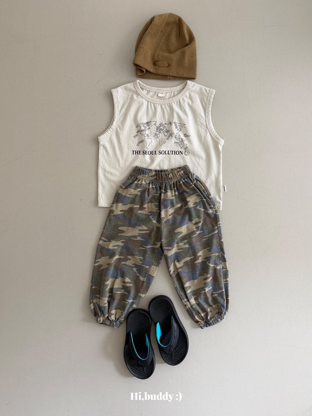 《予約》Seoul tank top / Hi,buddy