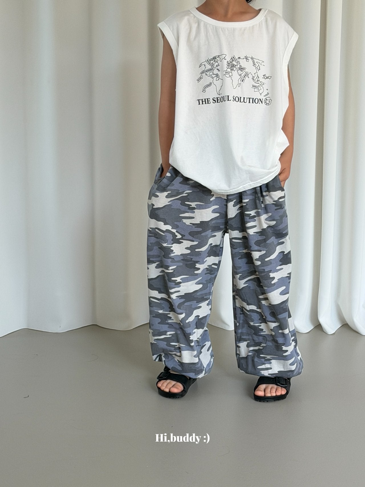 《予約》Seoul tank top / Hi,buddy
