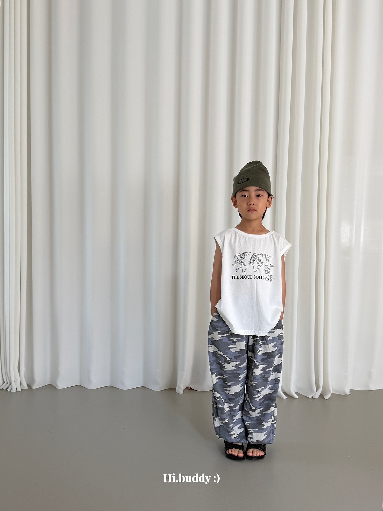 《予約》Seoul tank top / Hi,buddy