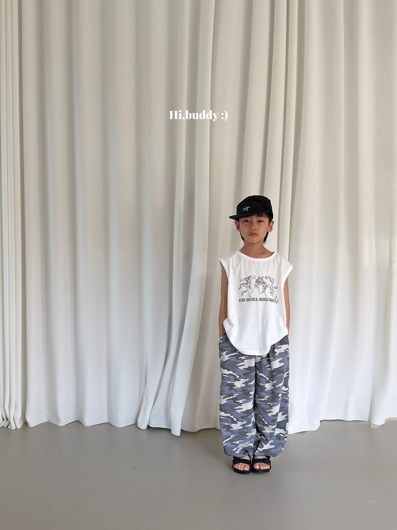 《予約》Seoul tank top / Hi,buddy