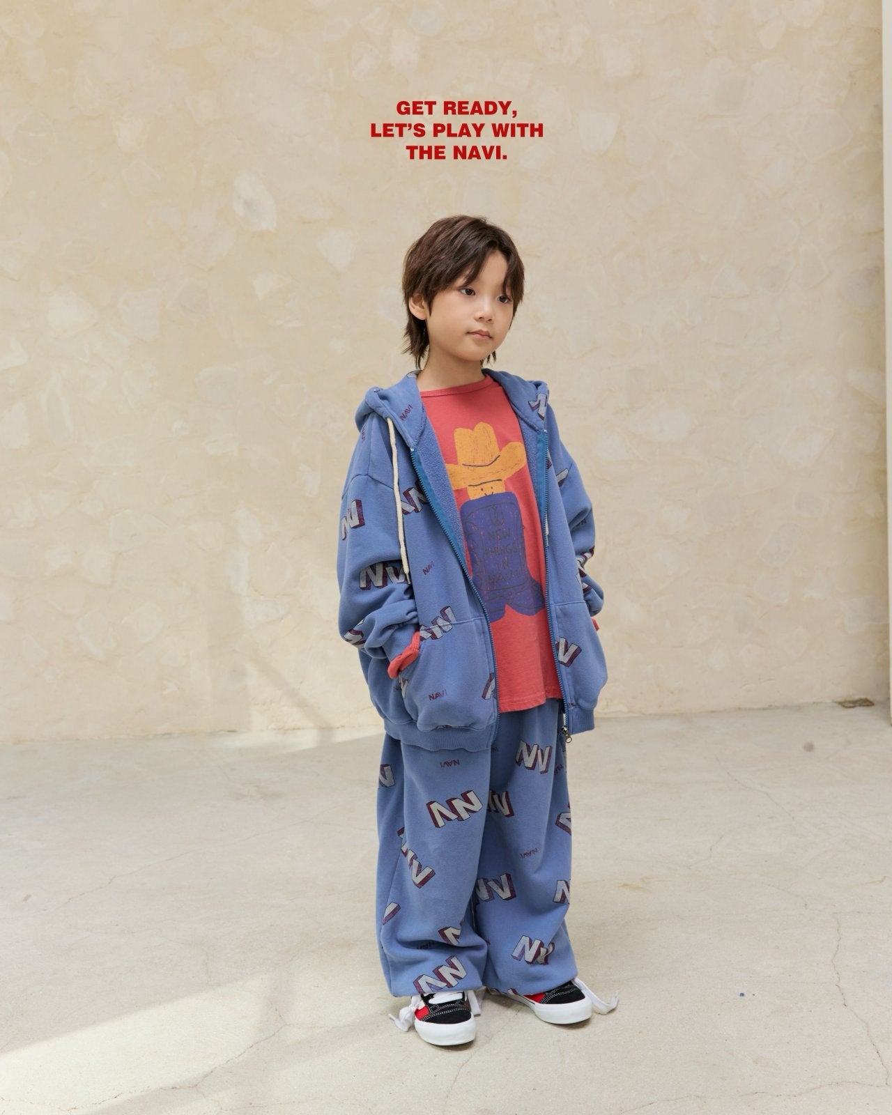 《予約》Rave Hood Zip-up / NAVI.