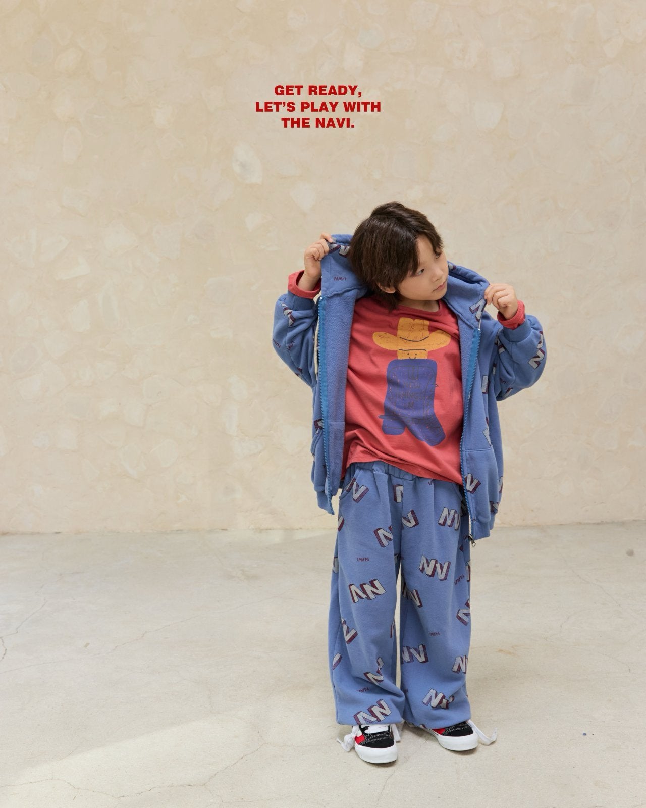 《予約》Rave Hood Zip-up / NAVI.