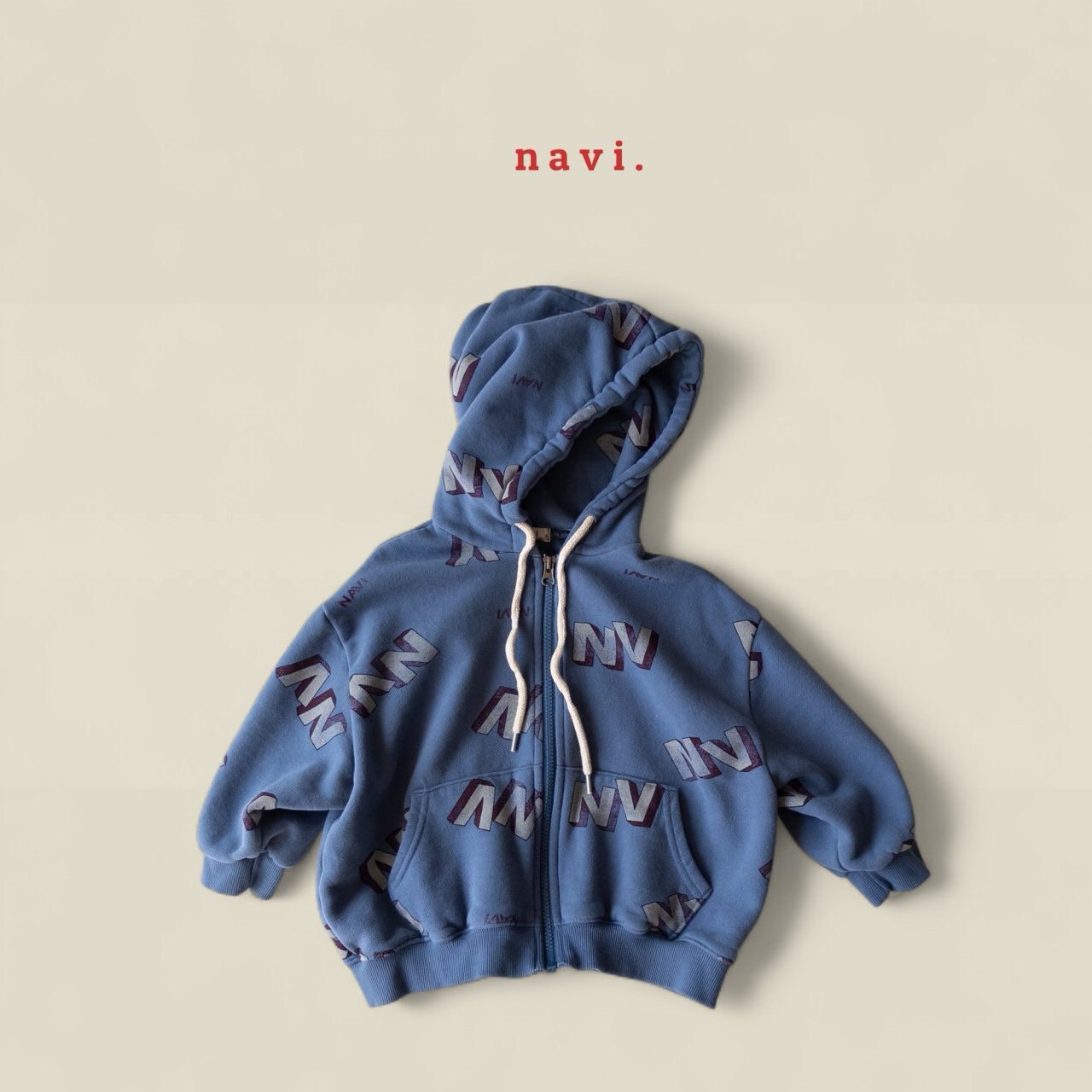 《予約》Rave Hood Zip-up / NAVI.
