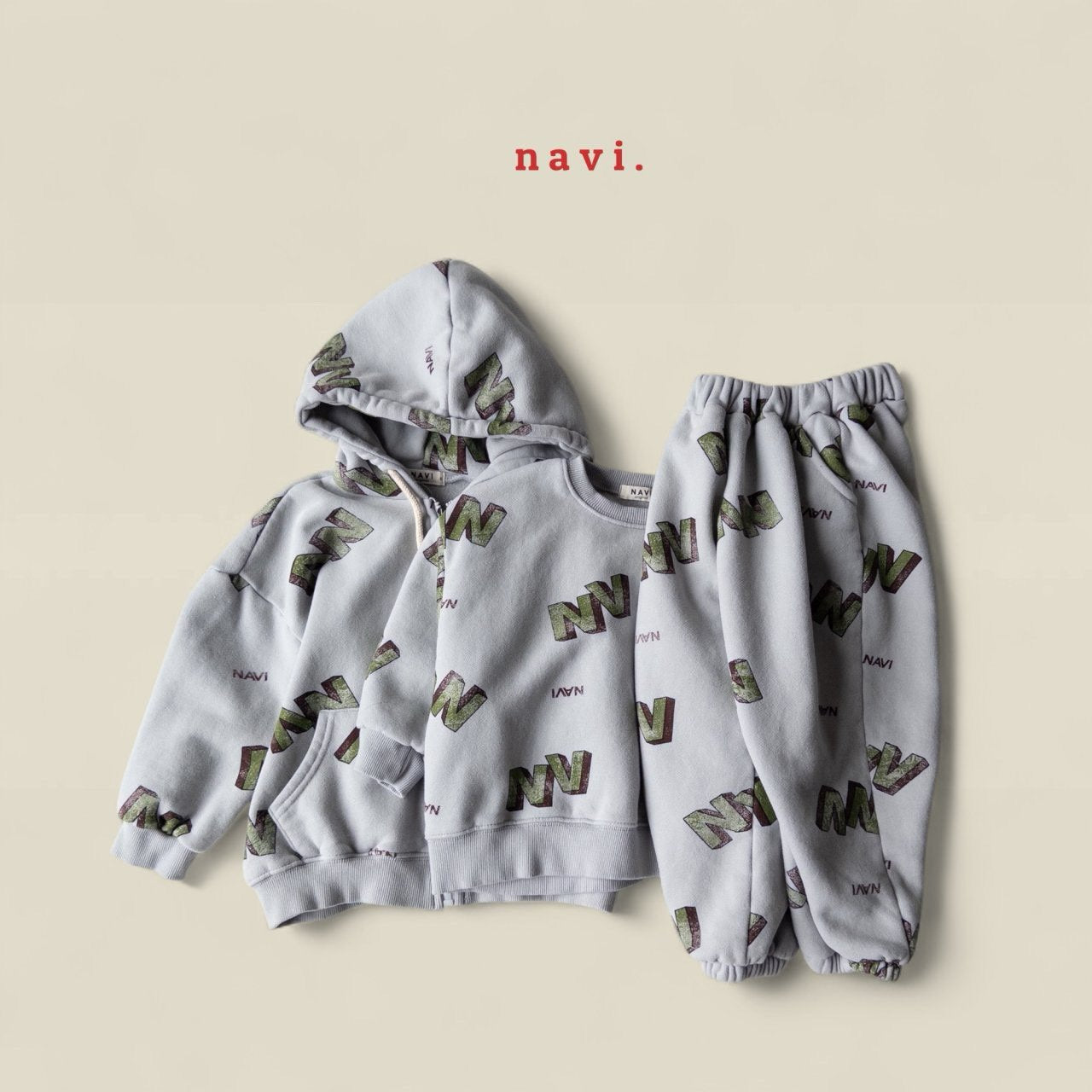 《予約》Rave Hood Zip-up / NAVI.