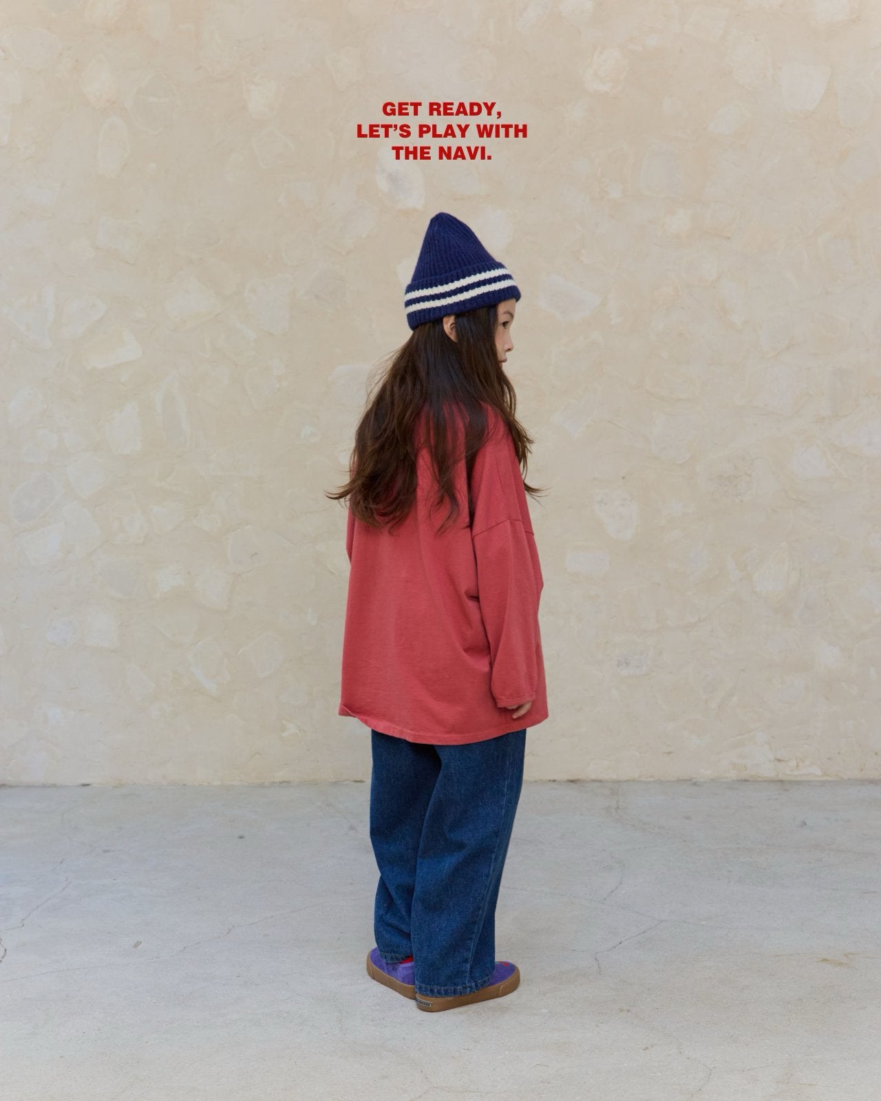 《予約》Boots Long Tee / NAVI.