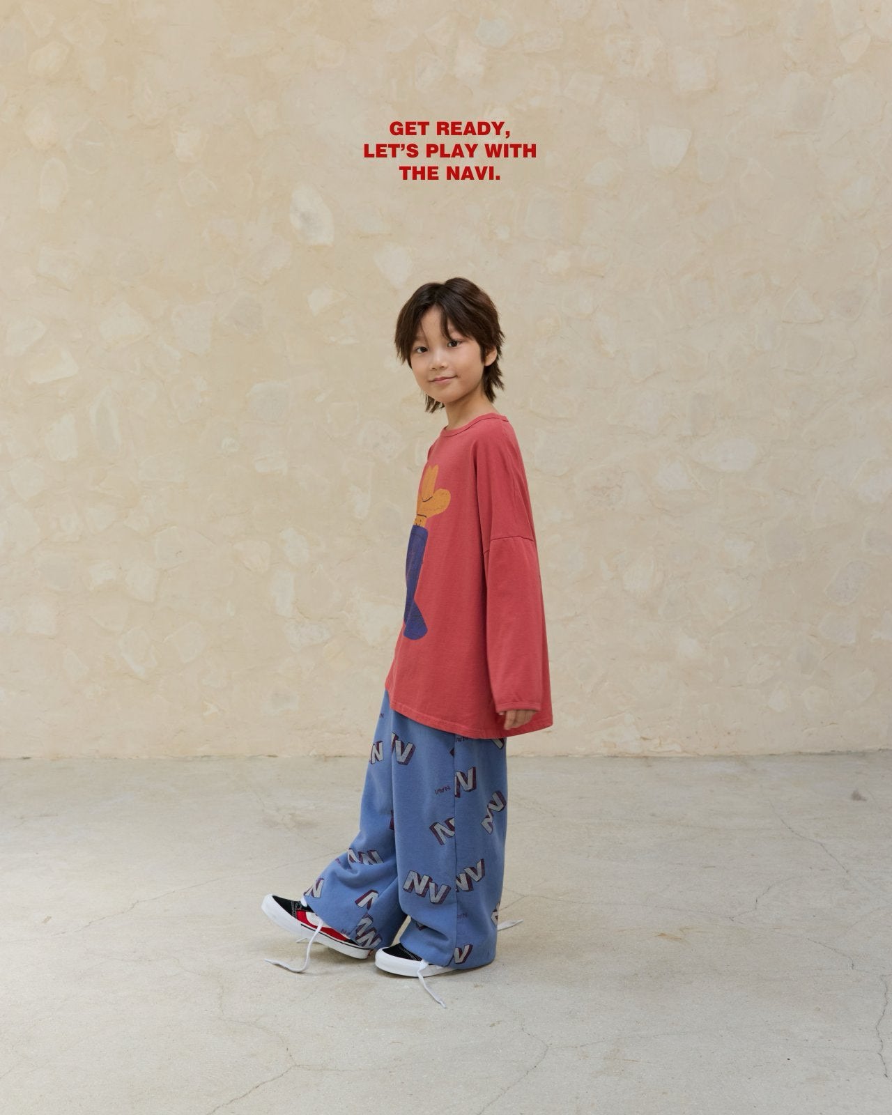 《予約》Boots Long Tee / NAVI.