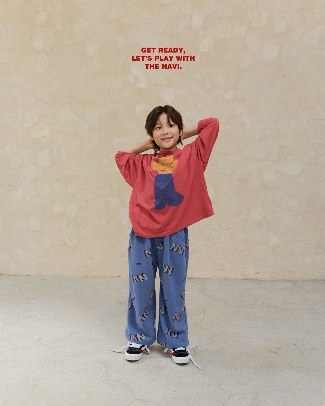 《予約》Boots Long Tee / NAVI.