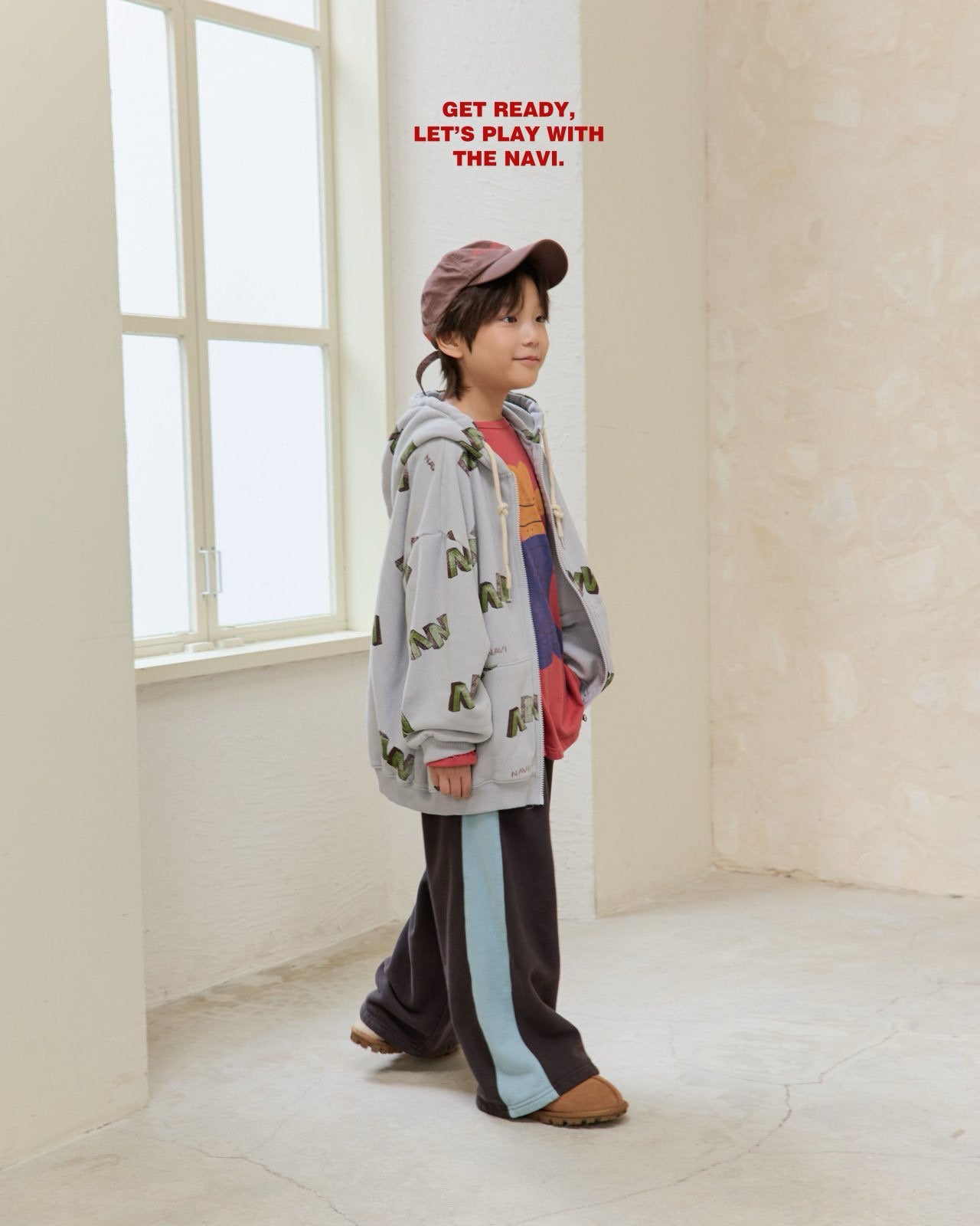 《予約》Boots Long Tee / NAVI.