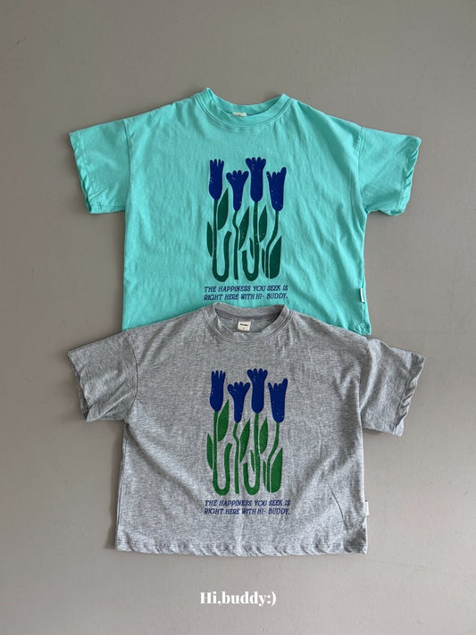 《予約》Buddy Flower Tee / Hi,buddy
