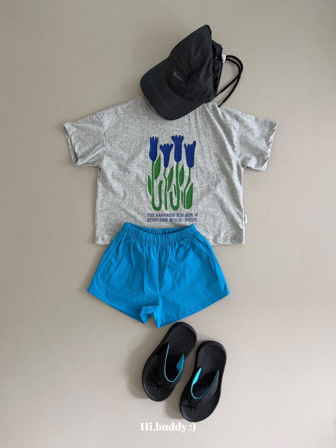 《予約》Buddy Flower Tee / Hi,buddy