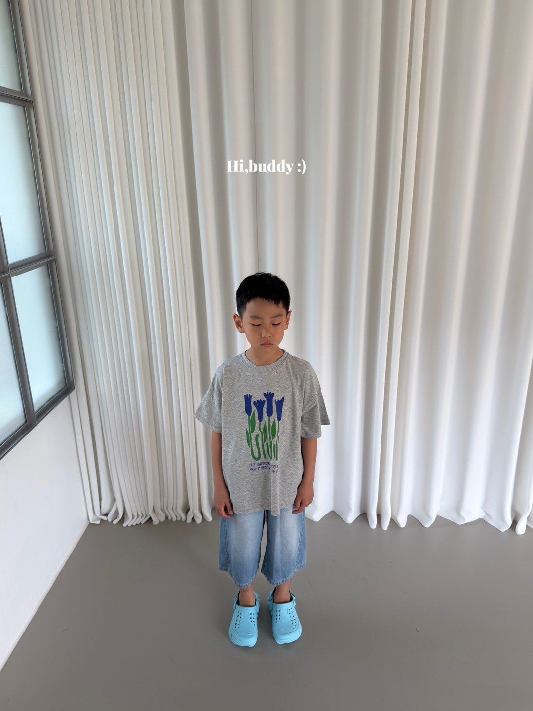 《予約》Buddy Flower Tee / Hi,buddy