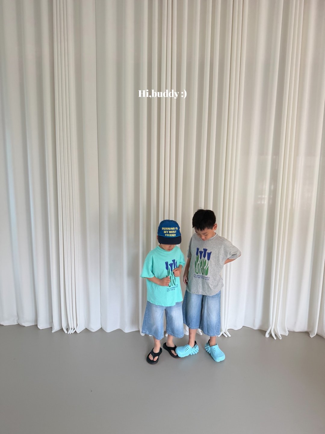 《予約》Buddy Flower Tee / Hi,buddy