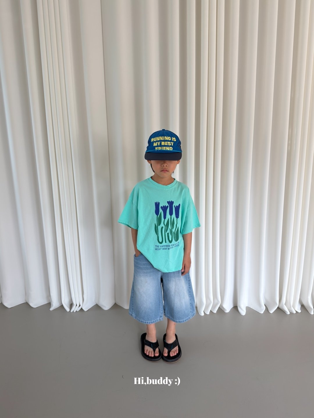 《予約》Buddy Flower Tee / Hi,buddy