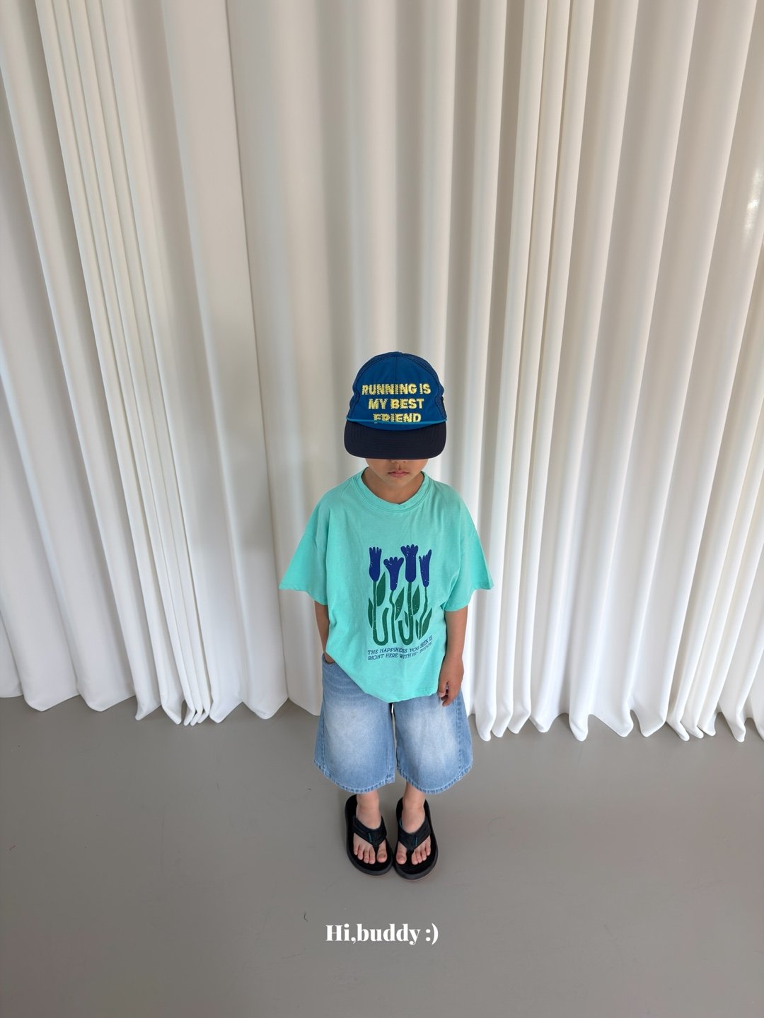 《予約》Buddy Flower Tee / Hi,buddy