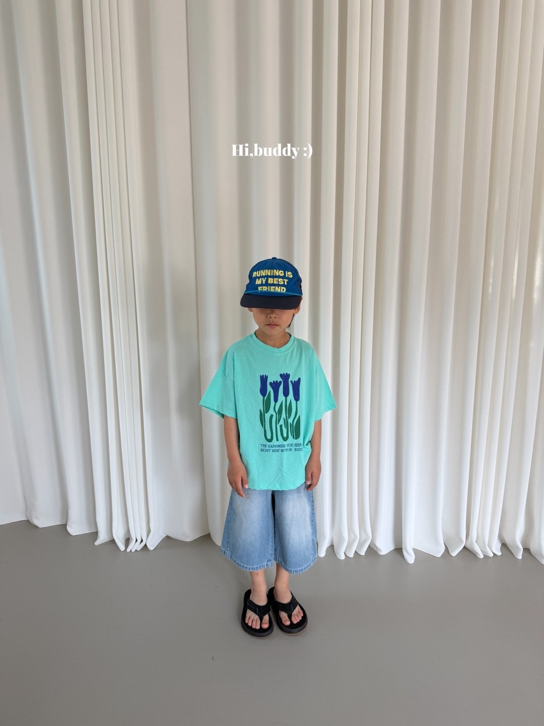 《予約》Buddy Flower Tee / Hi,buddy