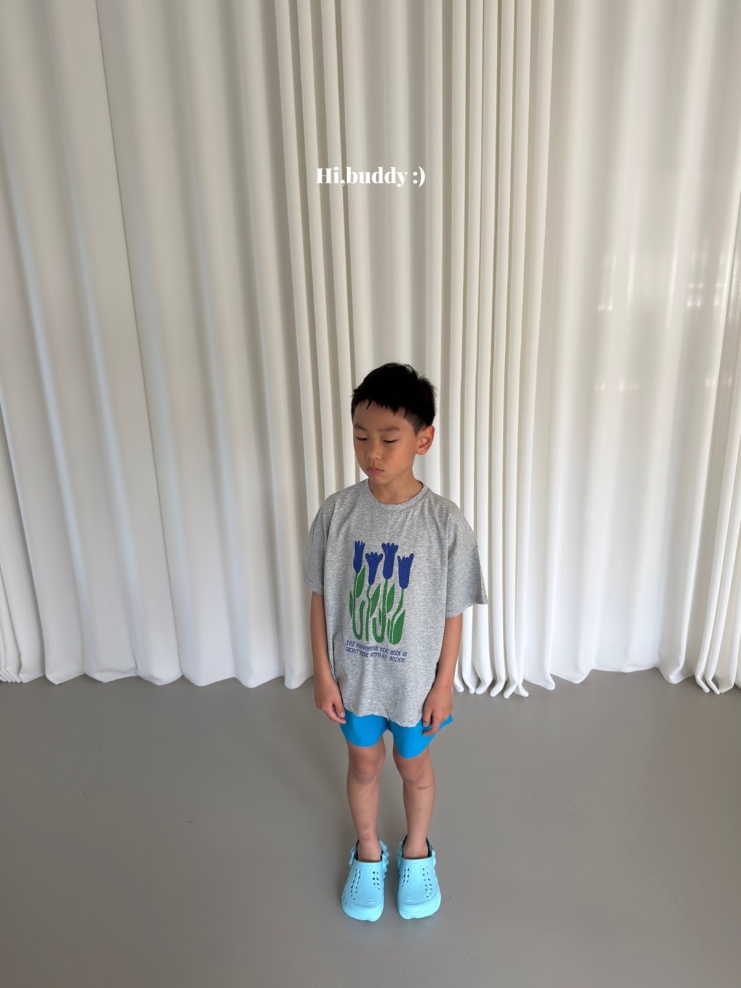 《予約》Buddy Flower Tee / Hi,buddy