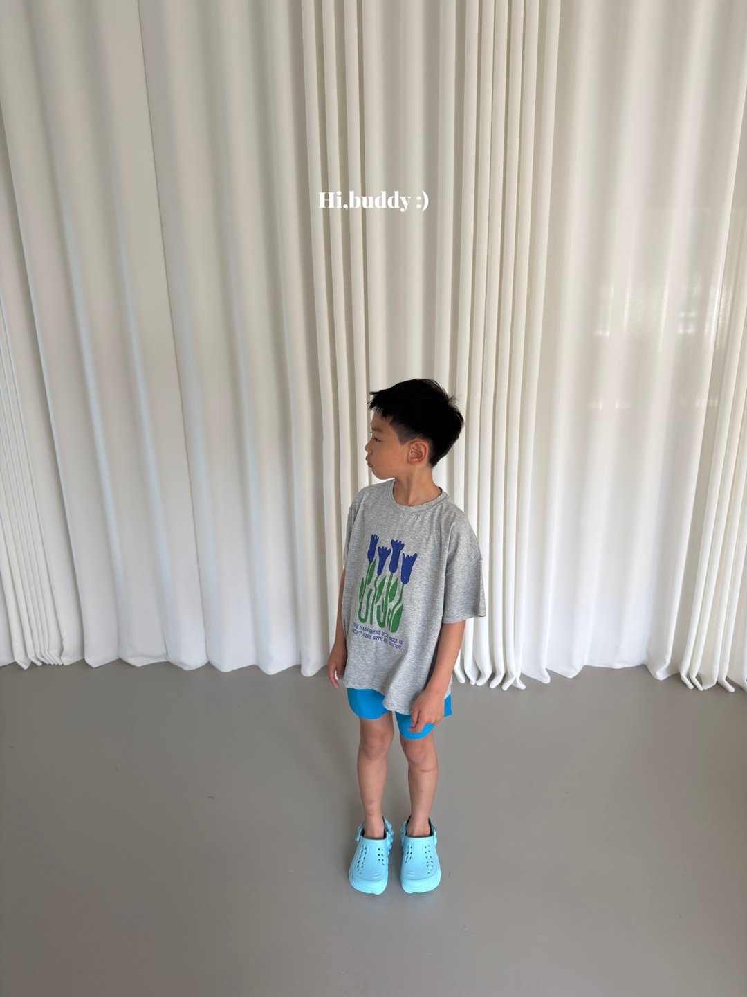 《予約》Buddy Flower Tee / Hi,buddy